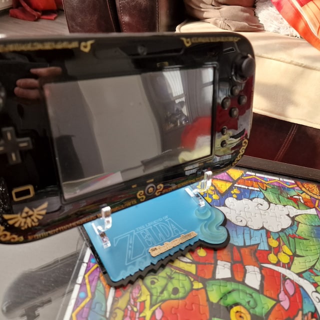Nintendo Wii U GamePad Zelda Wind Waker Limited Edition Acrylic Display  Stand