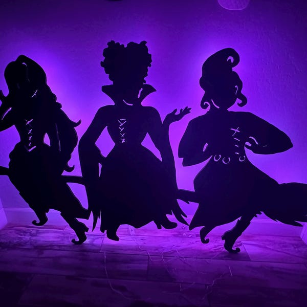 4ft Sanderson Sisters/hocus Pocus Witches Template When Made. Printable ...