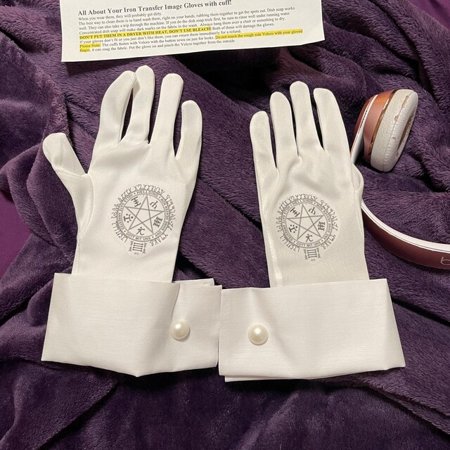 White gloves for your Hellsing Cosplay. Alucard, Alexander