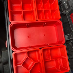 Packout Custom Square Slim Bins - 11 Options (Custom requests also welcomed) - Packout low-profile organizers 48-22-8431 & 48-22-8436