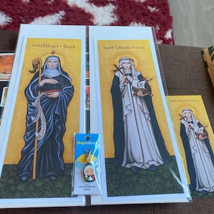 Four Women Doctors Catholic Sacred Art Prints - St Teresa of Avila, St ...