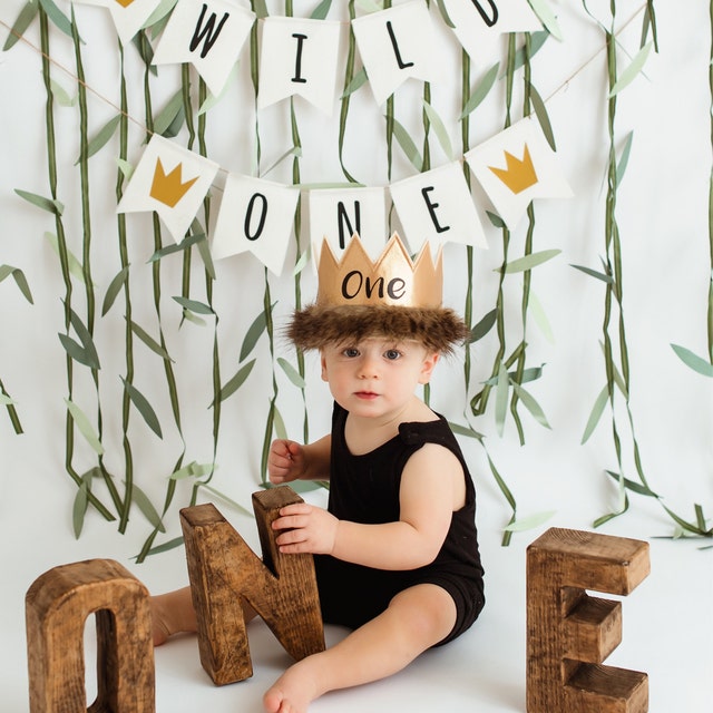Wooden ONE Sign for First Birthday Decor,1st Birthday One Sign