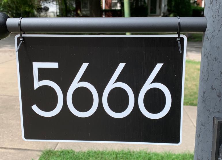 Mailbox or House address sign- Street number- House number- address sign for mail, delivery address sign, Emergency house numbers, aluminum