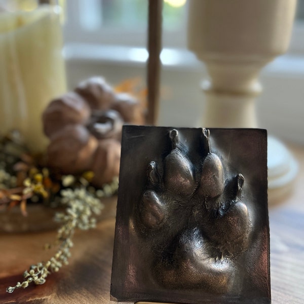 Custom Paw Print Custom Dog Print Pet Memorial Pet Remembrance Dog ...