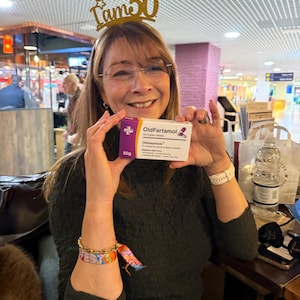 Sarah added a photo of their purchase