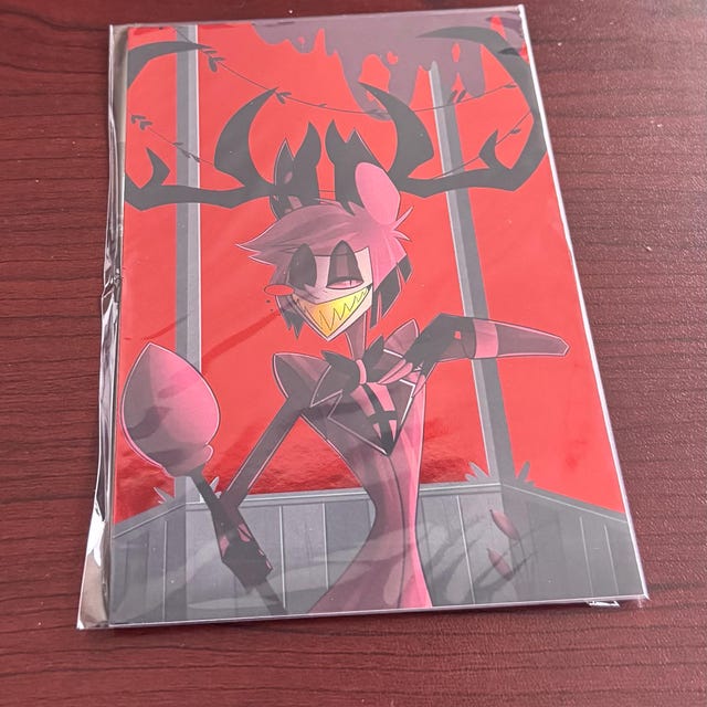 【2nd】Hazbinhotel Alastor Foil DID I PULL THE FOIL ALASTOR? Hazbin Hotel trading cards