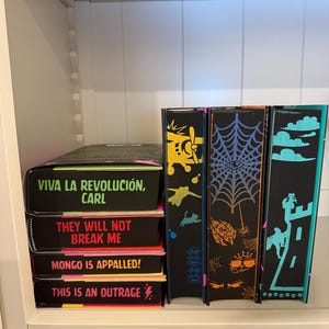 The Dungeon Crawler Carl Series (Books 1-7) by Matt Dinniman Sprayed Edge