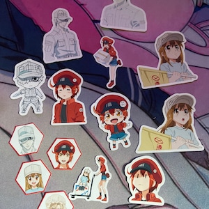 Stickers Cells at Work hataraku Saibo Anime Fanart -  Norway