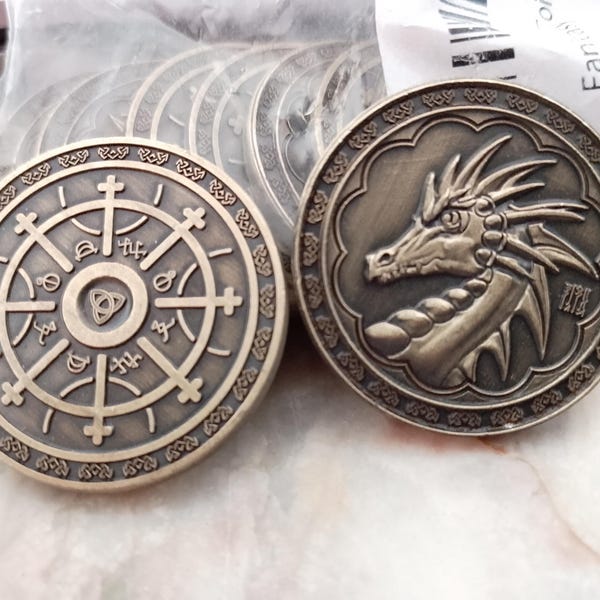 Fantasy Coins - Magic Gold - Etsy
