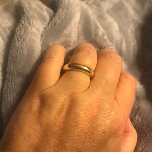 5x3mm ULTRA THICK Gold Ring Band 10K 14K 18K Solid Gold 5x3mm ULTRA THICK Gold Ring Band 10K 14K 18K Solid Gold