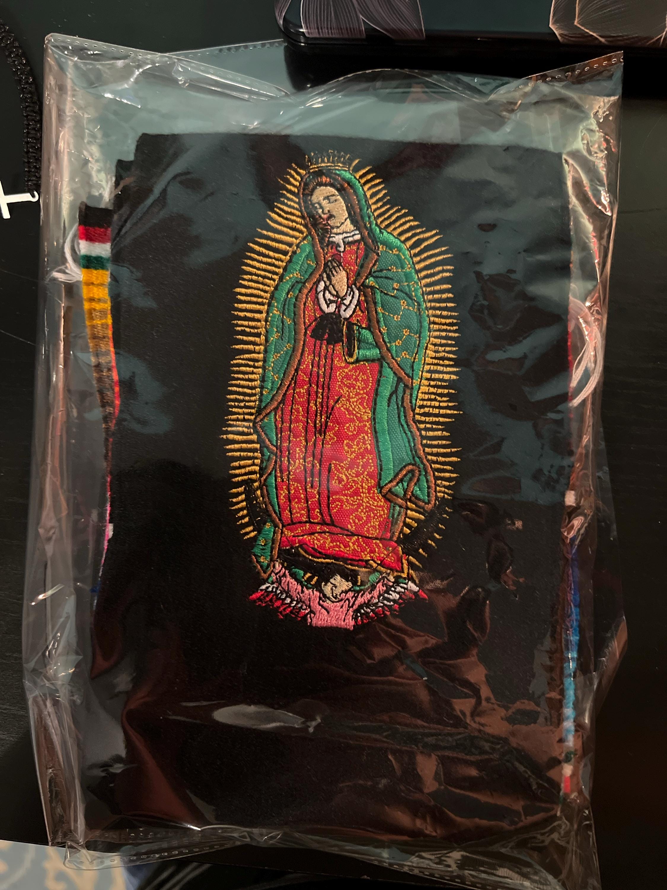 Mexikanische Abschlussstola mit Serape, bestickt mit Blumen. Abschlussstola. Mexikanische Abschlussstola. Abschlussjahrgang 2025. Personalisierte Stola.