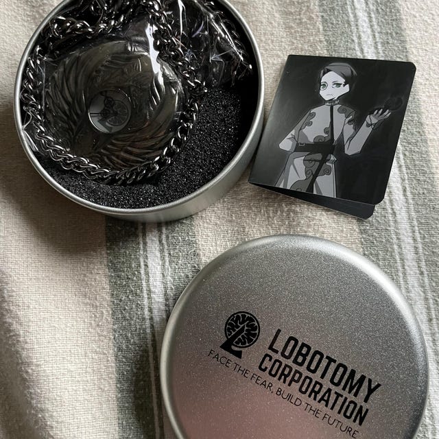 Lobotomy Corporation Hakma Pocket Watch - Etsy