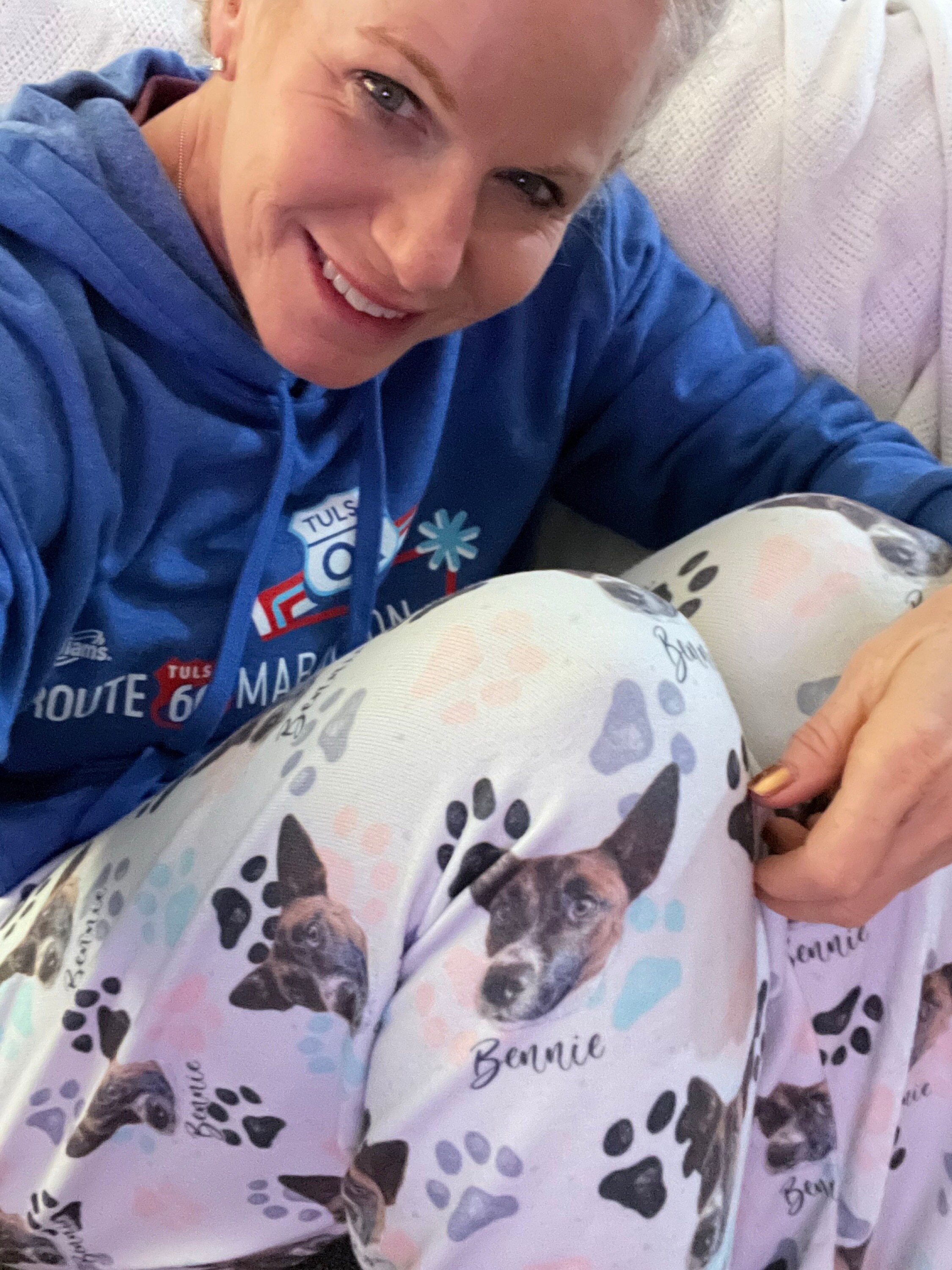 Custom Paw Design Pet Multi-color Paw Portrait Pajama pants Using Pet Photo + Name Custom Dog Personalized Pajama Pants Photo Pants
