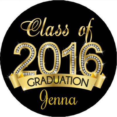 Graduation Hershey Kisses Stickers Personalized Graduation - Etsy