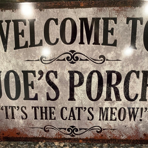 Custom Arch Top Steel With Rusty Edge Metal Sign - Etsy