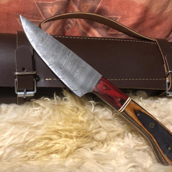 Artisan Crafted Damascus Steel Chef Knife Collection main image 1