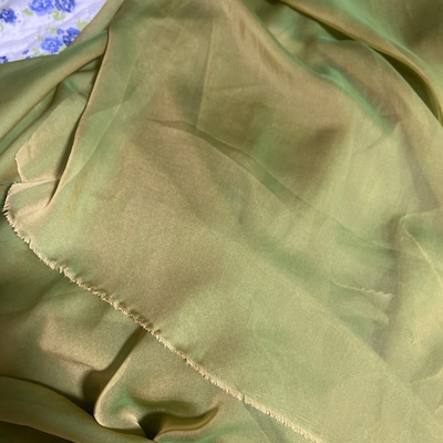 Forest Green Gold Paisley Floral Banarasi Brocade Fabric 50 PRICE PER ...