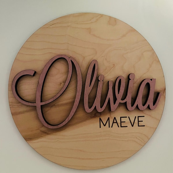 Newborn Baby Stats Sign, Wooden Birth Sign, Hospital Footprint Sign for ...