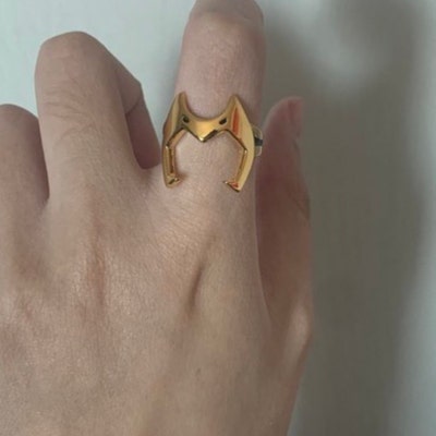 Red Ranger Ring Mighty Morphin Power Ranger Helmet Ring - Etsy