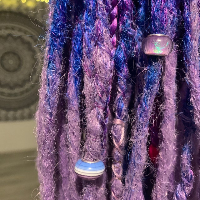 Dreadlocks Hair Wraps and Dreadlock Beads by HippieHairDreadlocks