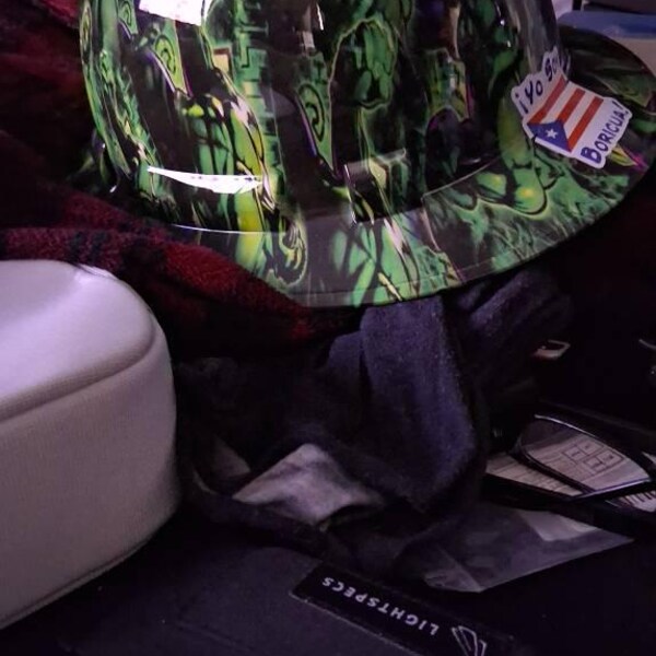Custom Hydro Dipped Pyramex Full Brim Hard Hat – Big Bad Boss Man Killer Clowns