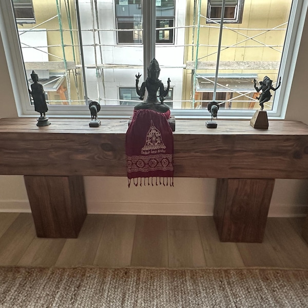 Three Beam Console Table - Etsy