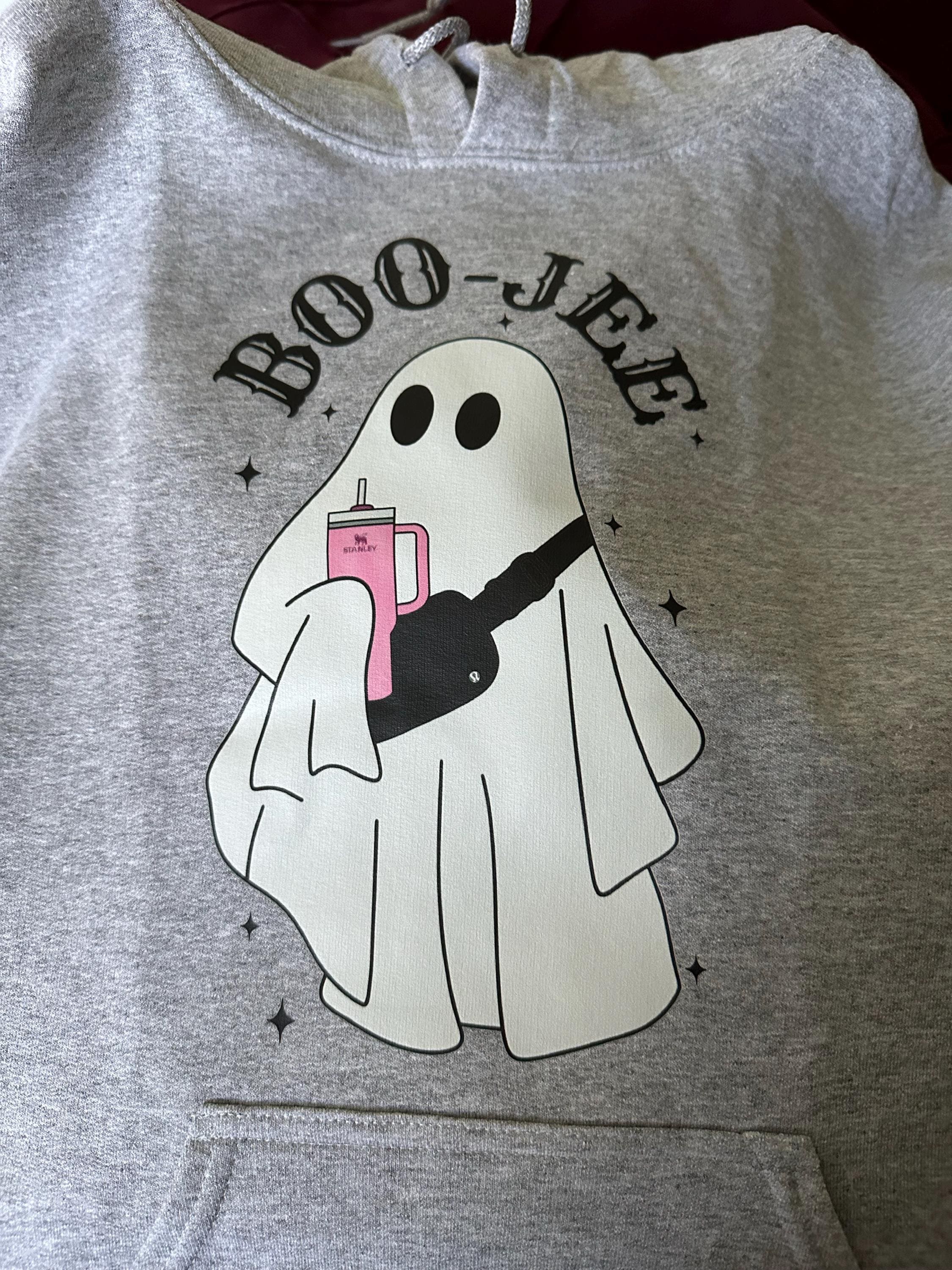 Halloween Ghost Sweatshirt, Boo Jee Shirt, Boo Shirt, Spooky Ghost Hoodie, Spooky Season Ghost Sweater, Spooky Vibes Shirt, Halloween Gifts