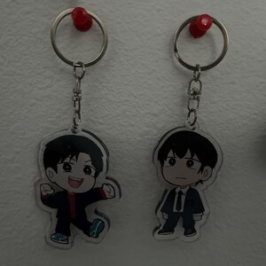 半透明 Roblox Forsaken キーチェーン Chance Elliot 1x1x1x1 007n7