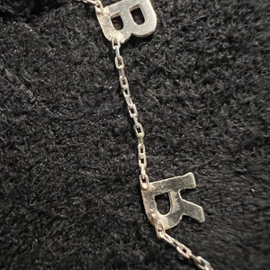 Handmade Custom Letter Necklace-dainty Name - Etsy