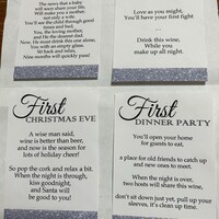 Baby Shower Wine Labels First Time Labels Funny and - Etsy