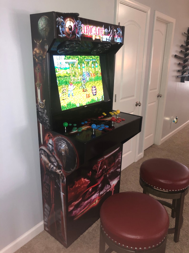 Arcade setup shared by Saverio Poehlman