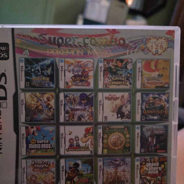Nintendo Ds Games 208 486 In MULTI CART Super Combo Video Games