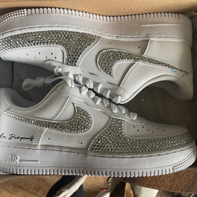 custom rhinestone air force 1