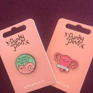 CUTERUS Enamel PIN Cute Pink Uterus Feminist Womens Health Clutch Back Brooch Unique Pins and Brooches Handsome Enamel Lapel pins CUTERUS Enamel PIN Cute Pink Uterus Feminist Womens Health Clutch Back Brooch Unique Pins and Brooches Handsome Enamel Lapel pins