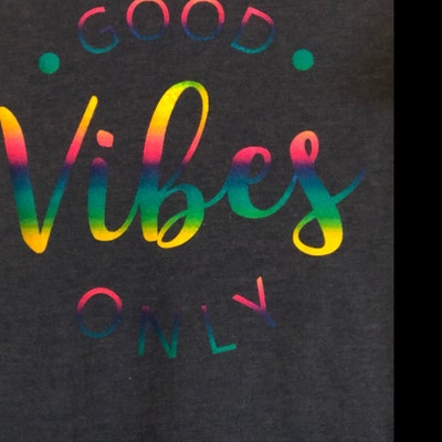 Good Vibes Only SVG, Quote SVG, Inspiration SVG, Png, Eps, Dxf, Cricut ...