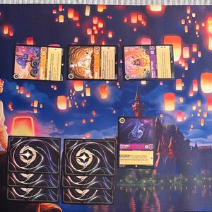 Lorcana Healing Glow TCG Play Mat, Desk Mat, Mouse Pad | Unzoned