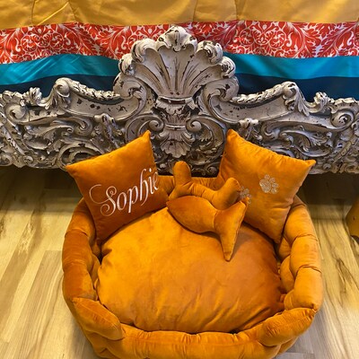 Dog Bed, Large Dog Bed, Extra Large Dog Bed, Velvet Dog Bed, Custom Dog