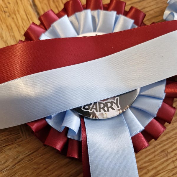 Floral Tribute Ribbon, Birthday Bouquet and Wreath Ribbon. Personalised ...