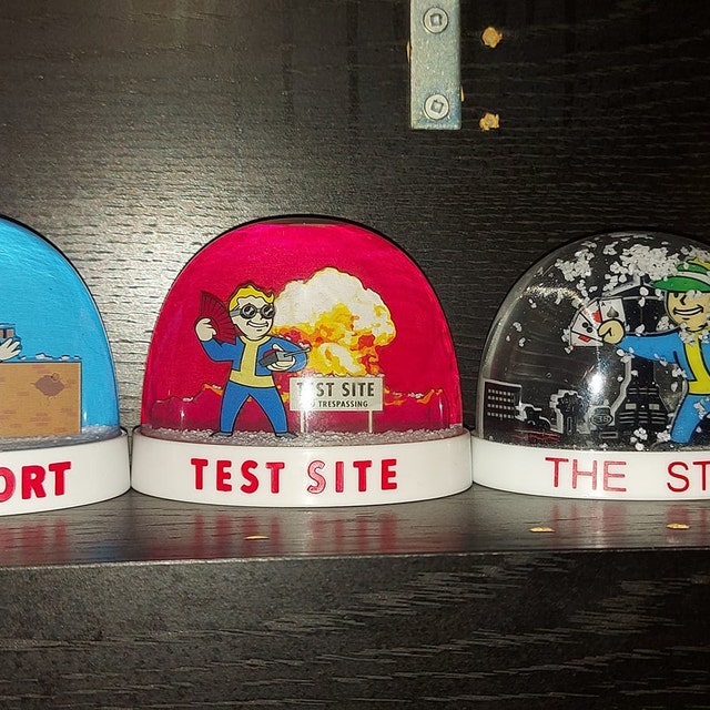 フォールアウト スノードーム 3個セット ニューベガス グ