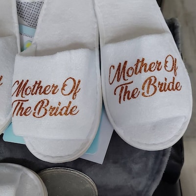 brides maid slippers