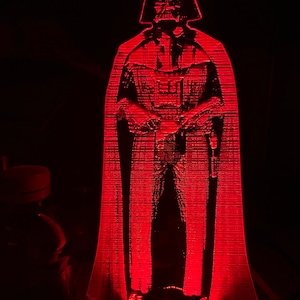 ダース・ベイダー ホログラム LED スター・ウォーズ デスク