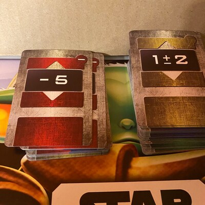 Pazaak Card Deck 2 Side Decks Included Star Wars Knights - Etsy