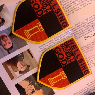 Hellsing Shield Cosplay Patches, Qty 2 - Etsy