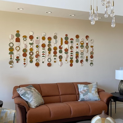 Image showcasing Modern Wall Art Geometric Artwork Minimal Home Decor New Home Trend ...