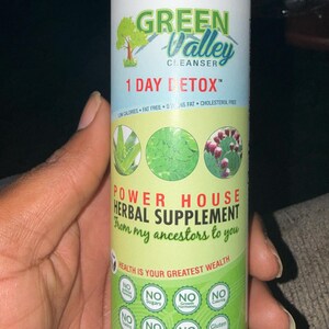 Green Valley 1 Day Detox Cleanse - Vegan Herbal Supplement - Etsy
