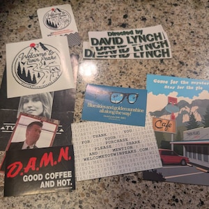 Directed by David Lynch Stickers (Original)