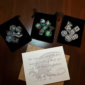 Runes RPG Dice Set / Dice for Dnd / Standard Dice for D&D, Dungeons and ...