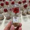 Beauty and the Beast Mini Glass Wedding Favors for Guests, Wedding ...