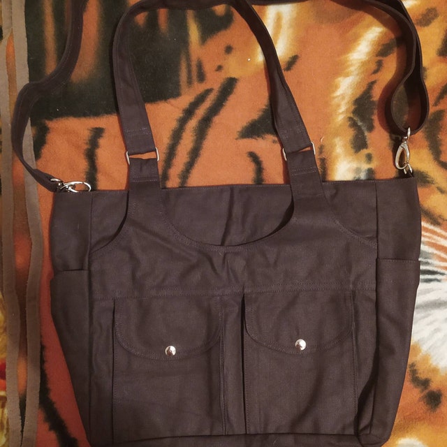 ショルダーバッグ・ポシェット JILLSTUART 3COLOR Eddy Canvas Toolbox Shoulder Bag JLBA3F660 Black Canvas Bag - 3 Compartments, Diaper, Messenger