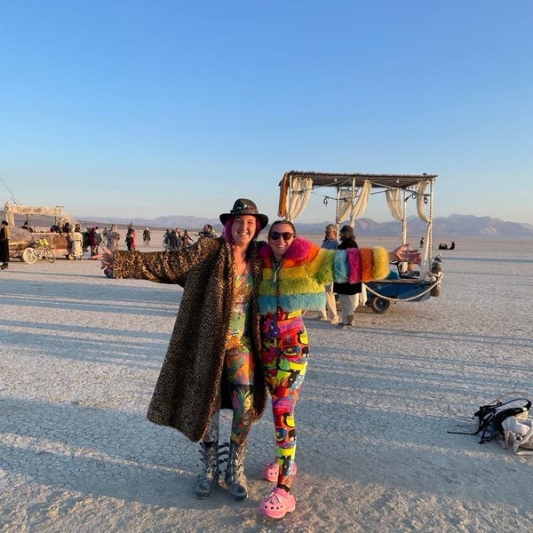 Flamingo Fiesta Catsuit UV Reactive, Recycled Lycra, Festival Outfit ...